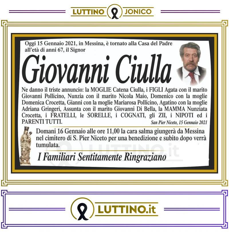 Giovanni  Ciulla 